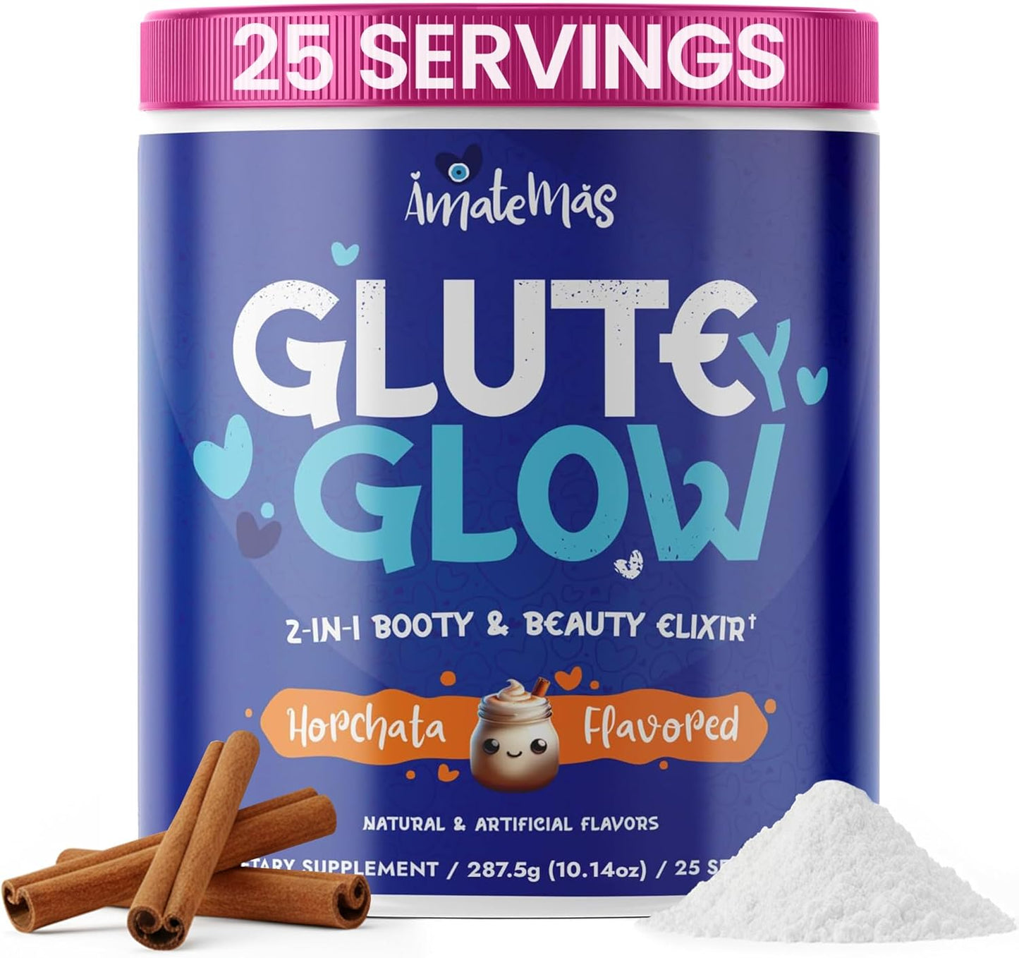 Glute Glow™️ - подкрепа на седалищния мускул, коса, кожа и нокти